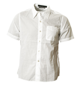 Denims White Short Sleeve Shirt