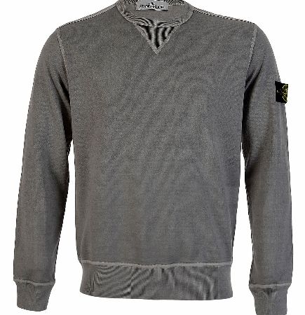 Stone Island Dyed Grey Sweatshirt
