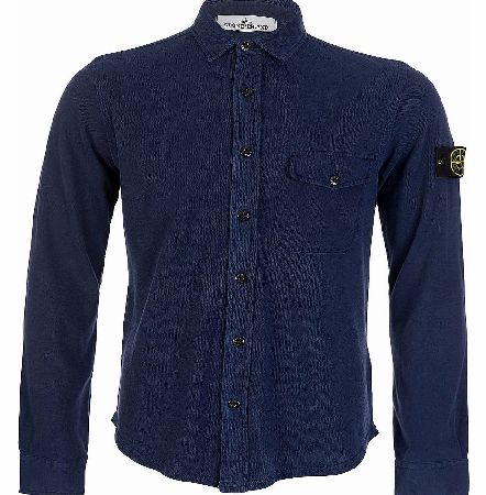 Stone Island Long Sleeve Button Up Top