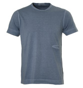 Mid Blue Faded T-Shirt