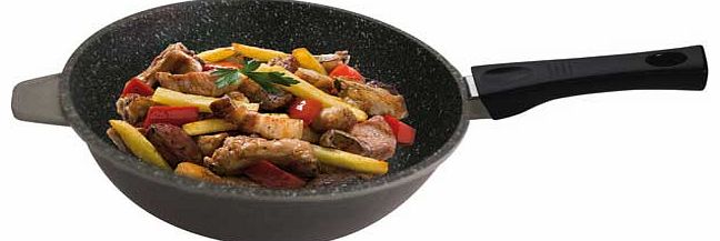 Stonewell 24cm Deep Pan with Lid