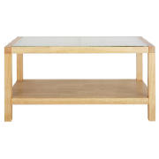 Stratford Coffee Table, Frosted Glass