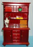 Dolls House Dresser with Accesories