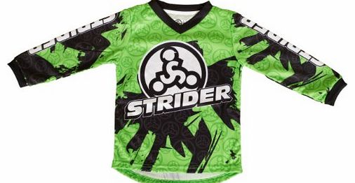 Strider Bike Official Green Racing Jersey 2 -3 yrs
