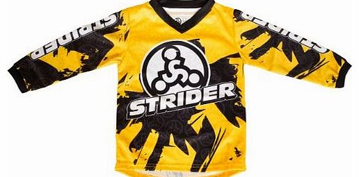 Strider Bike Official Yellow Racing Jersey 3 -4 yrs