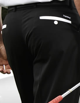Golf Trousers Mijas Black/White