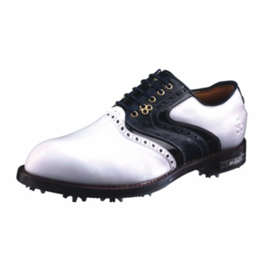 DCC Classic Golf Shoes White/Black/Navy