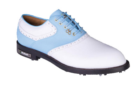 Stuburt MDCC Classic Golf Shoes White/Sky Blue