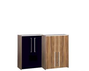 Studio office low double door cupboards