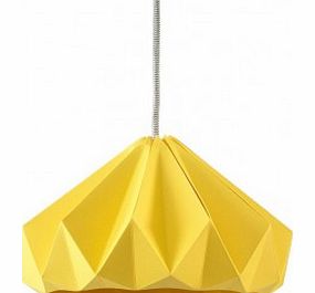 Chestnut suspended lamp Yellow `One size