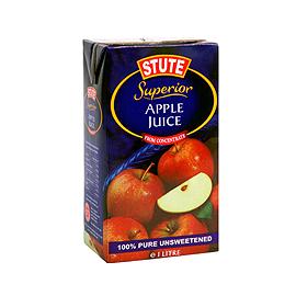 stute Superior Apple Juice - Clear - 1 Litre