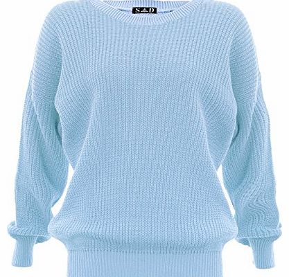 Ladies Chuny Knitted Baggy Jumper