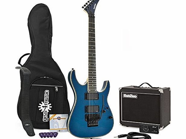 SubZero Pittsburgh Electric Guitar TB   Line 6 Spider IV 15 Pack
