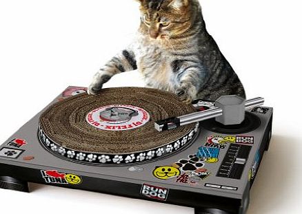 Suck UK Cat Scratching DJ Deck