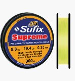 Sufix Supreme (Yellow) 1lb Spools