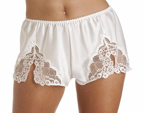 Sulis Silks Monique ivory silk french knickers size 10