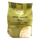 Case of 6 Suma Prepacks Organic White Basmati