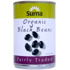 Suma Organic Fair Trade Black Beans 400g