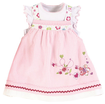 summer Tea Party Pinafore and Bodysuit