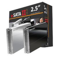 2.5 Aluminum Hard Drive Enclosure SATA USB 2.0 Black