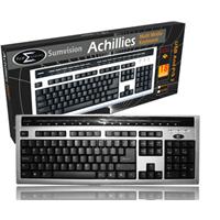 Sumvision Achilles USB Keyboard Silver