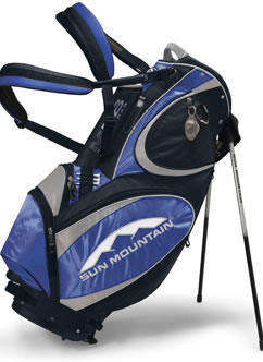 Mountain Golf MPB Stand Bag Black/Baltic