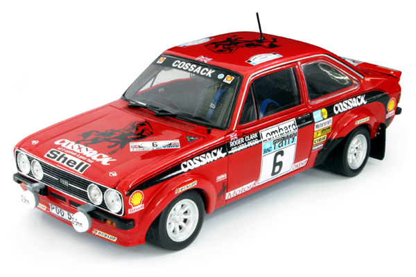 Ford Escort MKII RS1800 - R.Clark/S.Pegg : 1st