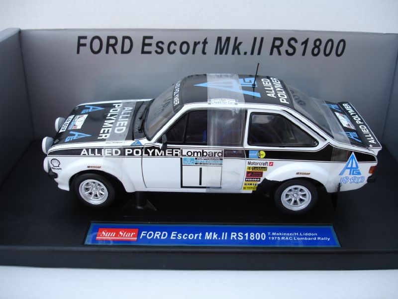 Ford Escort RS1800 Timo Makinen 1975 in White