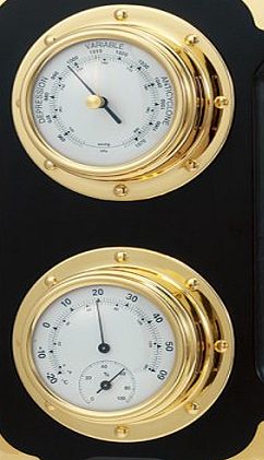 Sunartis Marine Wall Weather Station Barometer With Thermometer Hygrometer
