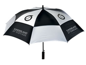 Sunderland Golf Umbrella Black/Silver