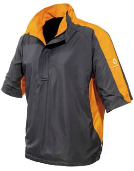 sunderland Golf Windwear Short Sleeve Graphite/Topaz
