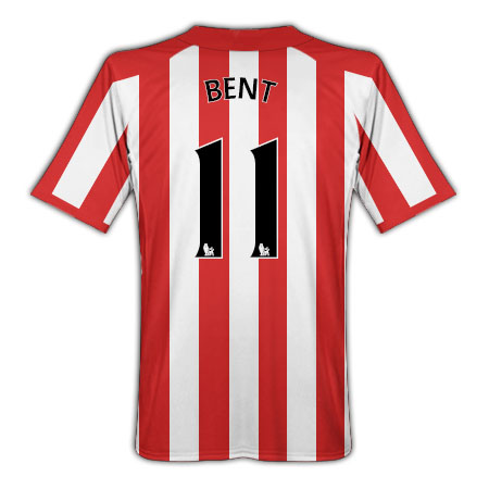 Umbro 2010-11 Sunderland Umbro Home Shirt (Bent 11)