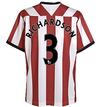 Umbro 2011-12 Sunderland Umbro Home Shirt (Richardson 3)