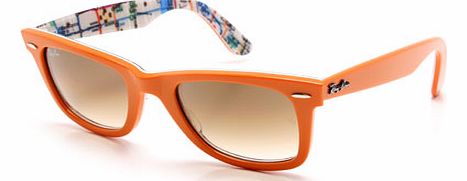  Ray-Ban 2140 Wayfarer Orange Sunglasses