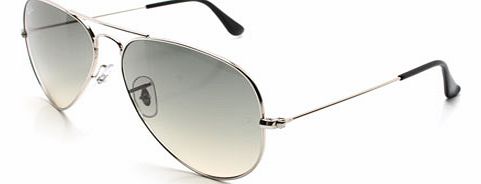  Ray-Ban 3025 Aviator Silver Sunglasses