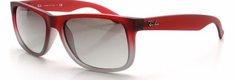  Ray-Ban 4165 Red Gardient Sunglasses