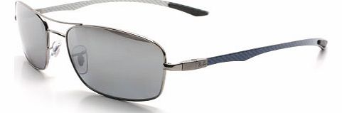  Ray-Ban 8309 Silver Polarised Sunglasses