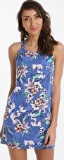 Sunseeker, 1295[^]264726 Exotic Floral Beach Dress - Navy