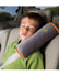 Seat Belt Pillow Grey/Orange Trim