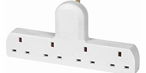 Supalec UK Mains 240v Electrical Extension Cable Lead Power Electric Socket 13a 4 Plug