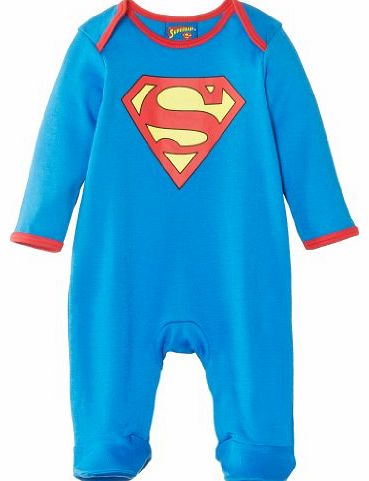 Super Baby Boys Sleepsuit Blue 6 - 9 Months