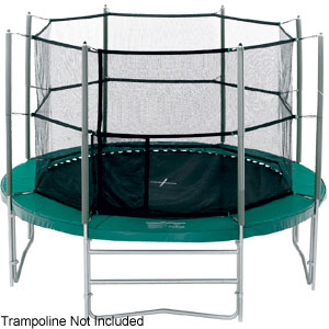 Super Tramp Fun Bouncer Trampoline Safety Enclosure