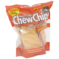 Rawhide Chew Flips with Chicken for Dogs by Superbone