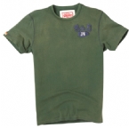 Mens Black Label Box Double T-Shirt Forest Green