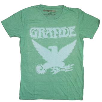 Great new design from urban retailers, Superfly Crew neck tee featuring large vintage eagle print on