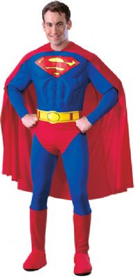 Superman Adult Muscle Chest