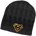 Superman Flames Embroiderery Logo