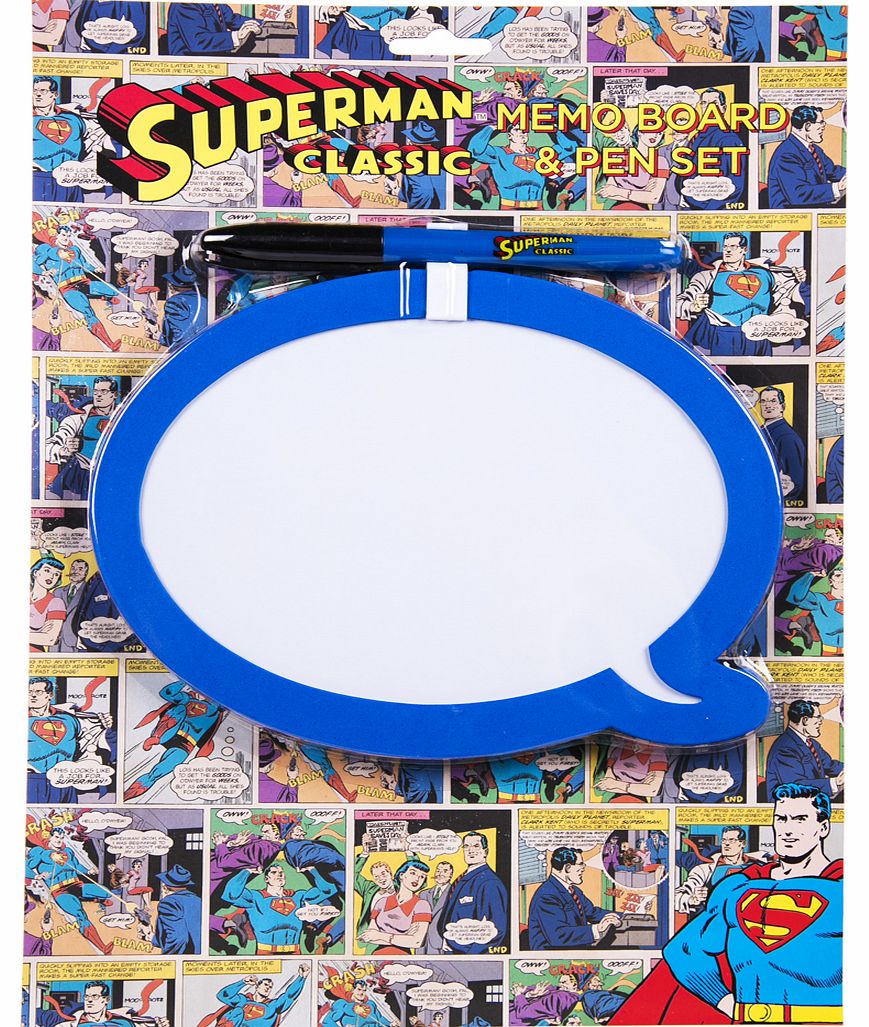 SUPERMAN Magnetic Memo Board