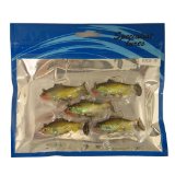 supplied by brytec uk fishing hooks bait PACK OF 5PC, 6CM ROACH SOFT BAITS
