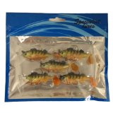 supplied by brytec uk fishing lures hooks set of 5 .. 6.5 perch fishing lures